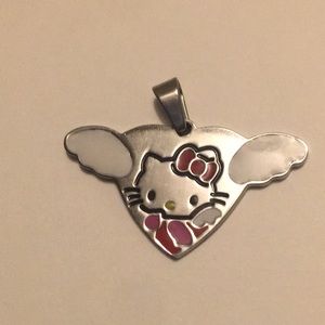 Hello Kitty Necklace Silver